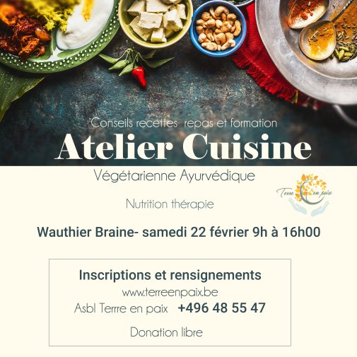 Atelier Cuisine ayurvédique 
